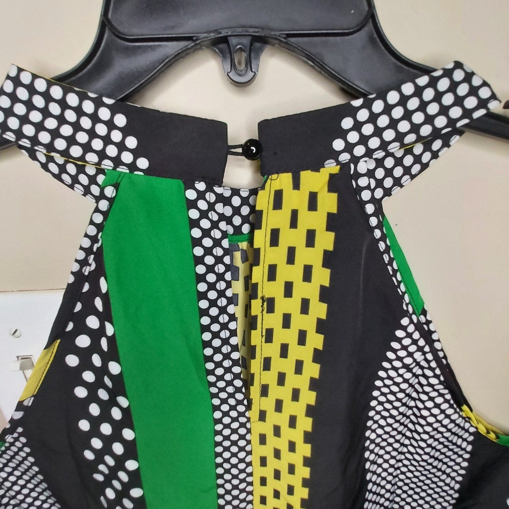 💢SOLD💢Multicolor Halter Neck Top - Picture 6 of 8